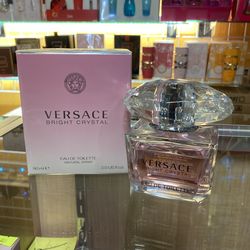 Versace Bright Crystal 3 Oz EDT Perfume For Women
