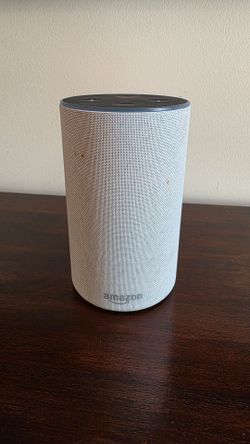 Amazon Echo 2nd Gen Smart Speaker — Sandstone, Works Great