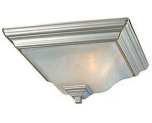 Millennium 722-SN Two Light Flushmount, Pwt, Nckl, B/S, Slvr