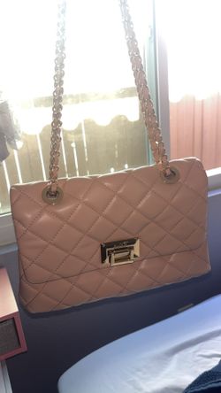 Aldo Tan/beige Quilted Shoulder Bag 