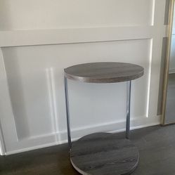 C Shape Side Table