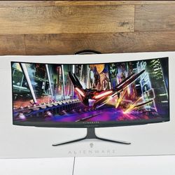 Alienware AW3423DW 34" 175Hz 21:9 Quantum Dot OLED Monitor - White