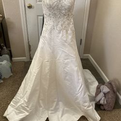Wedding Gown and Slip