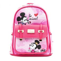 Wonda Pop Disney Mickey And Minnie Mini Backpack