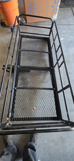 Tow Hitch Basket Holder