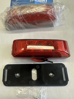 2 - Red LED Marker Clearance Lights