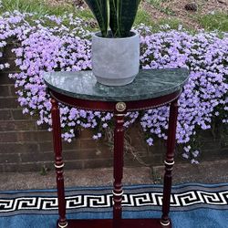 Cute Plant Stand w/ Marble Top for ONLY $79