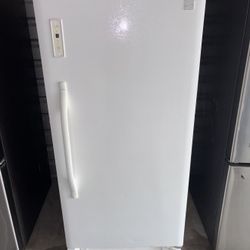 White Kenmore Standing Freezer