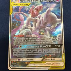 Pokemon Mewtwo & Mew Tag Team Promo LP
