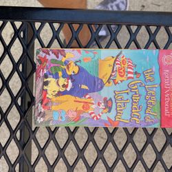 1998 McDonald’s VHS The Legend Of Grimace Island
