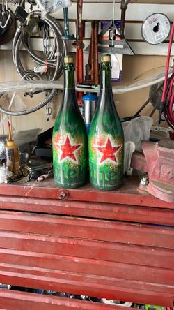 Heineken bottles