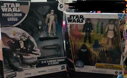 Star Wars Action Figure Sets Lot of 2