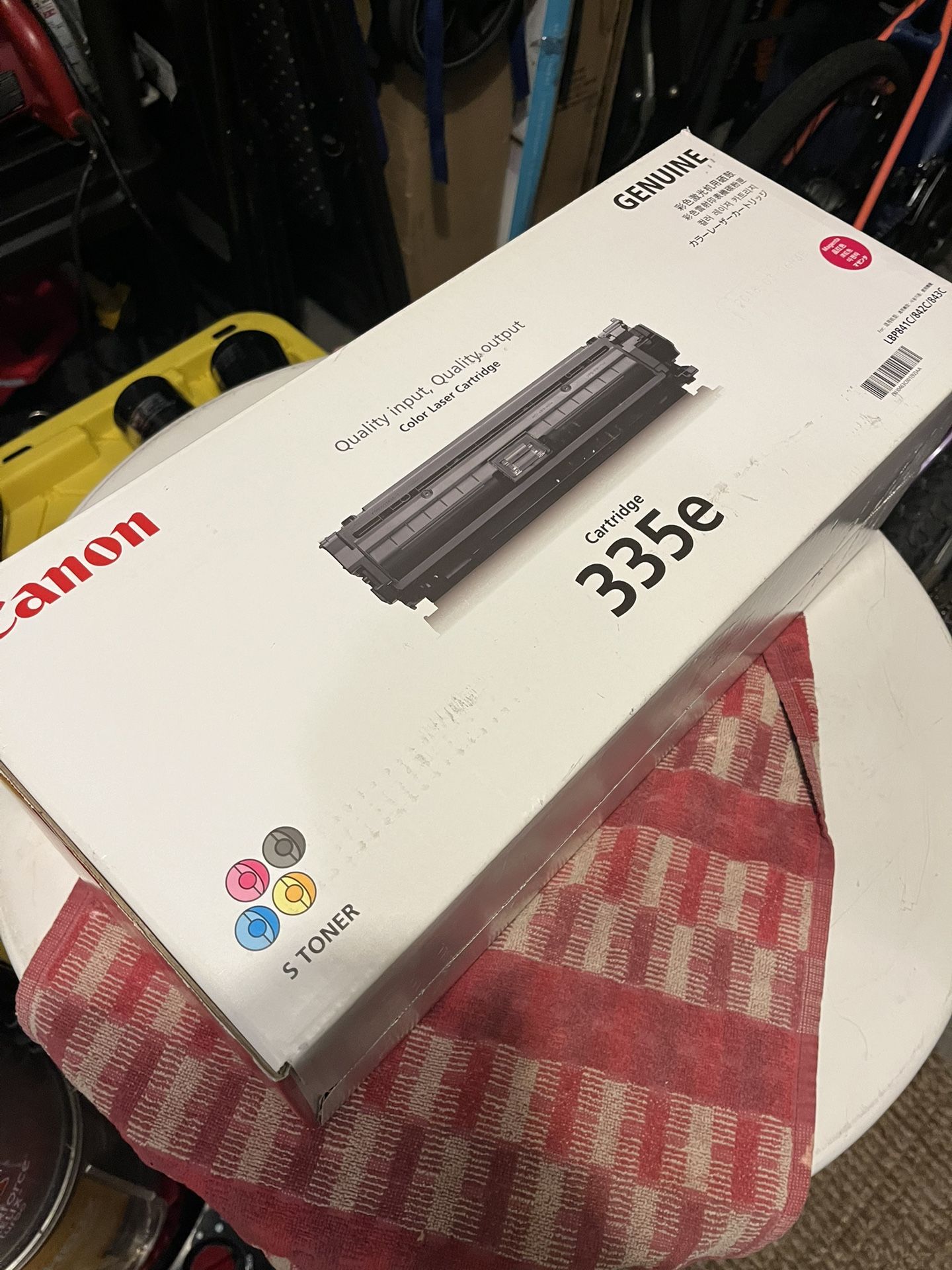 Canon Genuine Toner Cartridge 335e — Brand New / Sealed