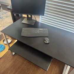 Desk, Chair, Monitor And Computer Accessories 