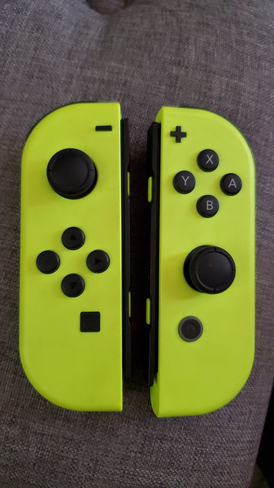 Nintendo Switch Neon yellow joycons