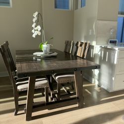 Large Wood Dining Table