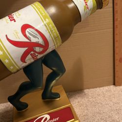 Running Rainier Beer BobbleHead Large 15” Display Figure