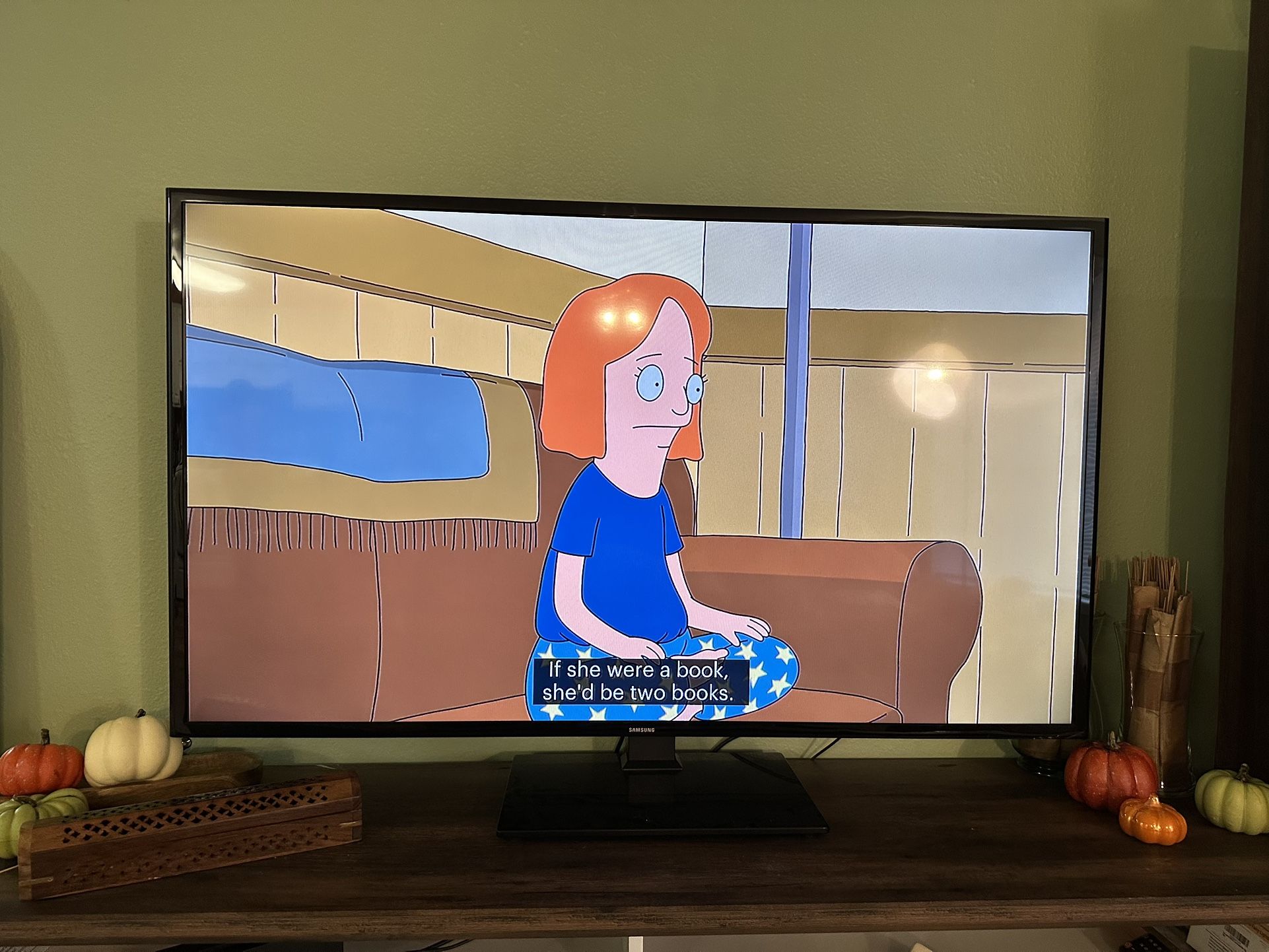 Samsung 48” TV with Fire TV Stick