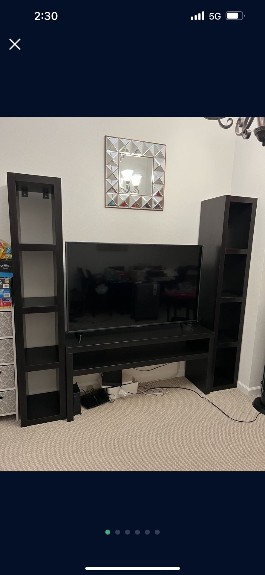 IKEA Tv Stand And 2 Bookshelves Need Gone Asap