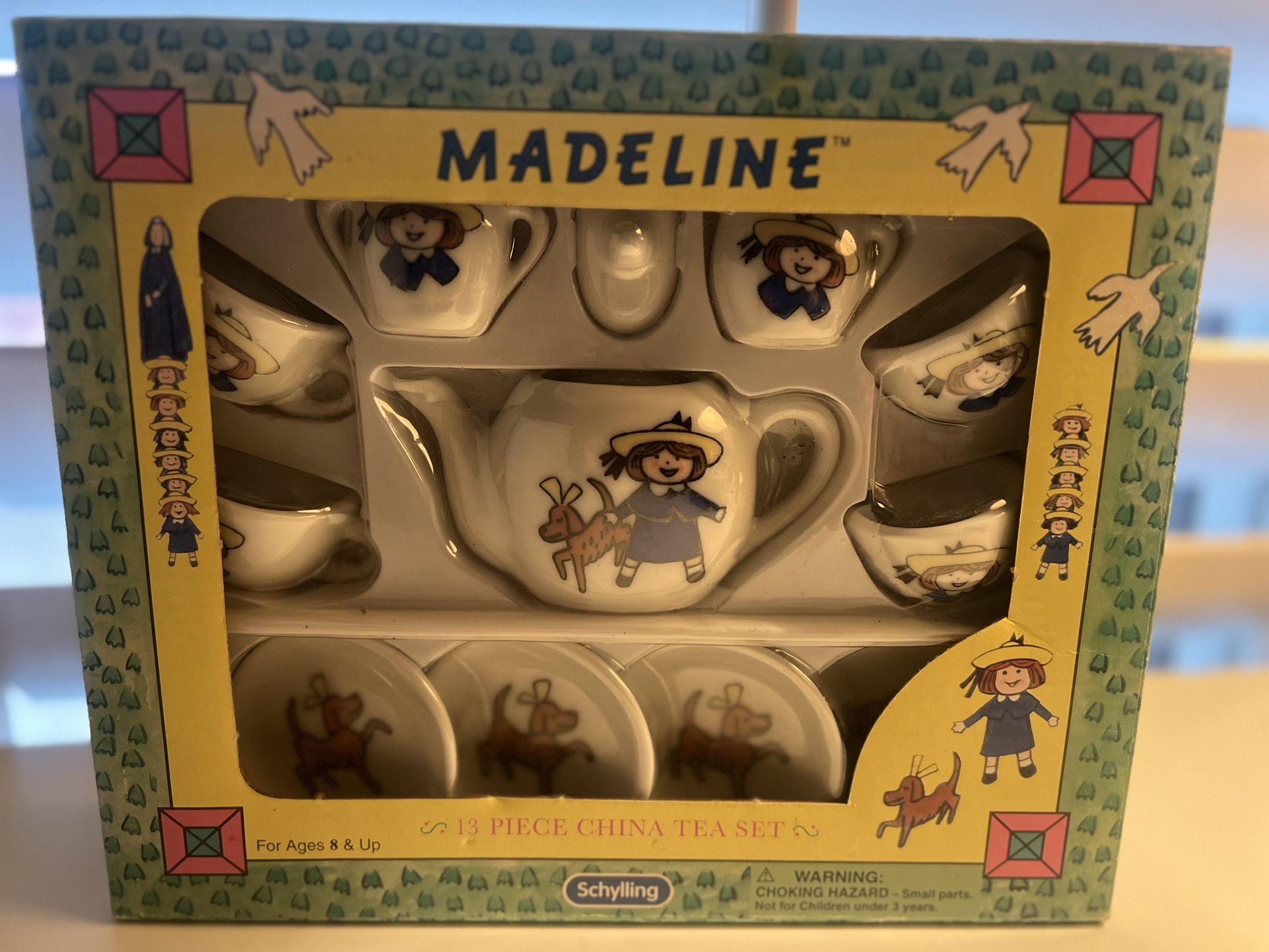Vintage Madeline China Tea Set Kids Toys