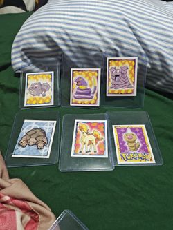 Pokémon stickers