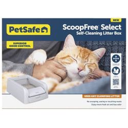 scoopfree clumping self cleaning litter box