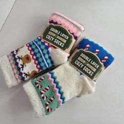 Airplus Holiday Season Crew Socks