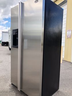 Ge profile stainless steel refrigerator