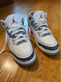Air Jordan 3 Retro “Fire Red” – Youth Size 6