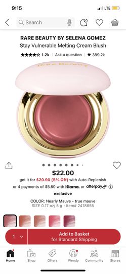 Rare Beauty Blush 
