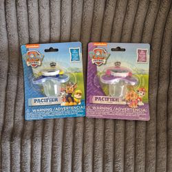 Paw Patrol pacifiers