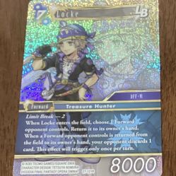 Final Fantasy TCG - Locke LB - 27-121R - Journey Of Discovery - Foil