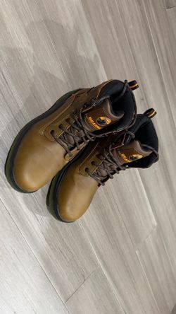 Men’s Steel Toe Boots - Size 7