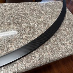 OEM Tesla Model Plaid 2021+ Carbon Spoiler