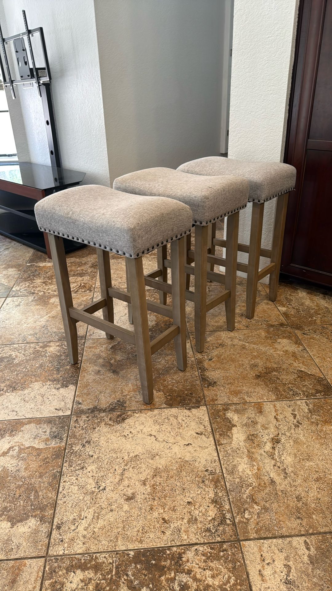 Three Stool Set