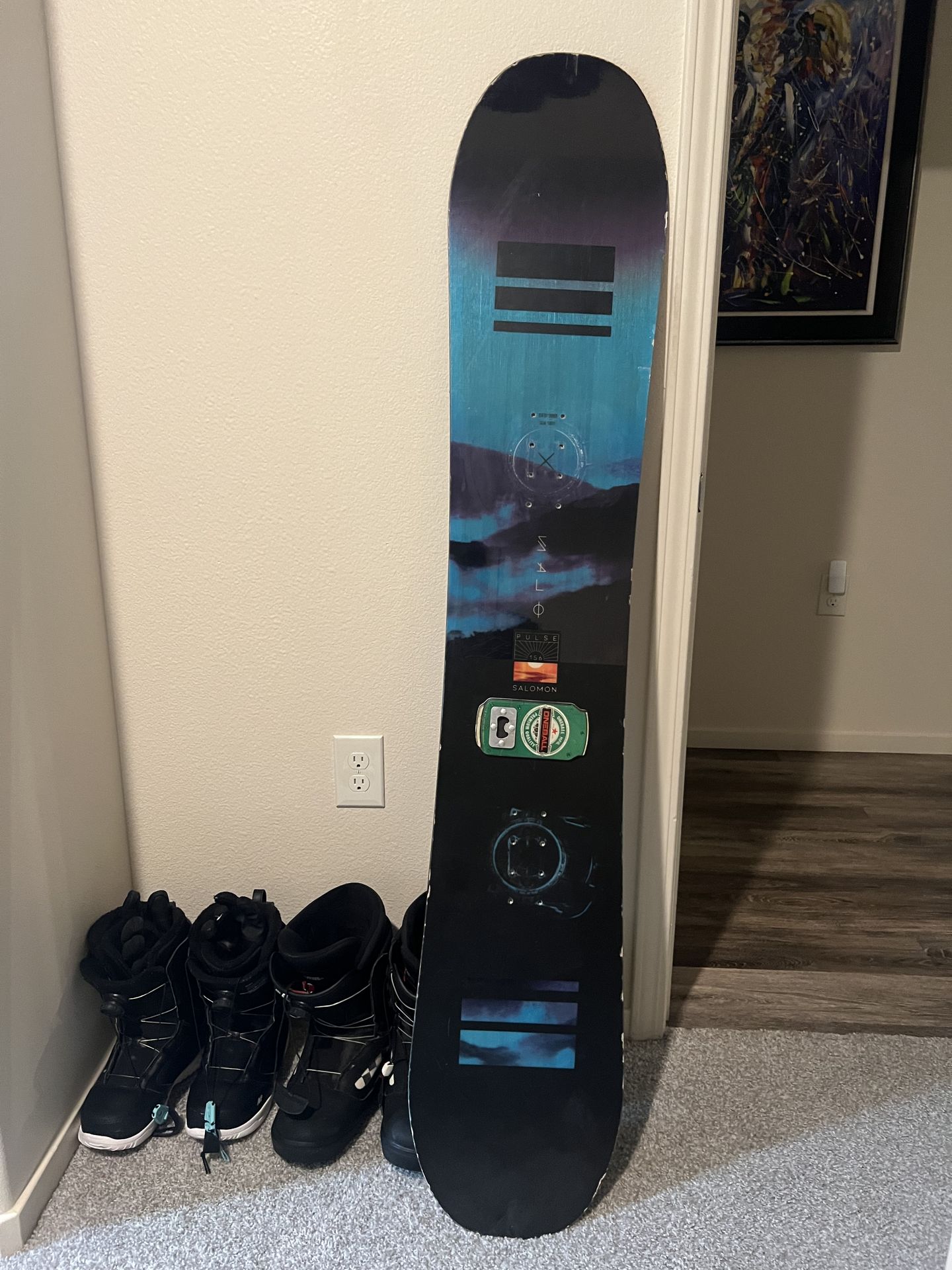 Salomon pulse snowboard