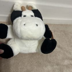 Plush Puppet Cow (New)