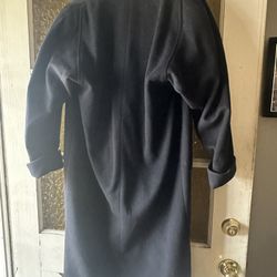 Women’s Black Wool Coat