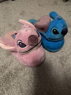 Stitch And Angel Slippers