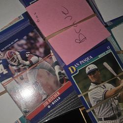 Baseball And Some Football Cards