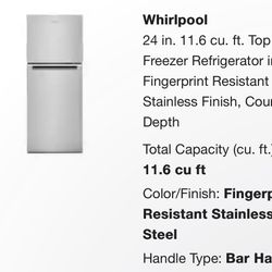 Top Freezer / Refrigerator 
