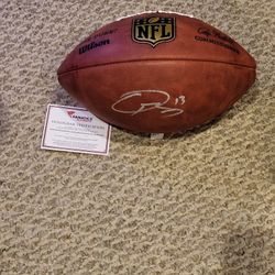 Odell Beckham Autographed Signed Football 