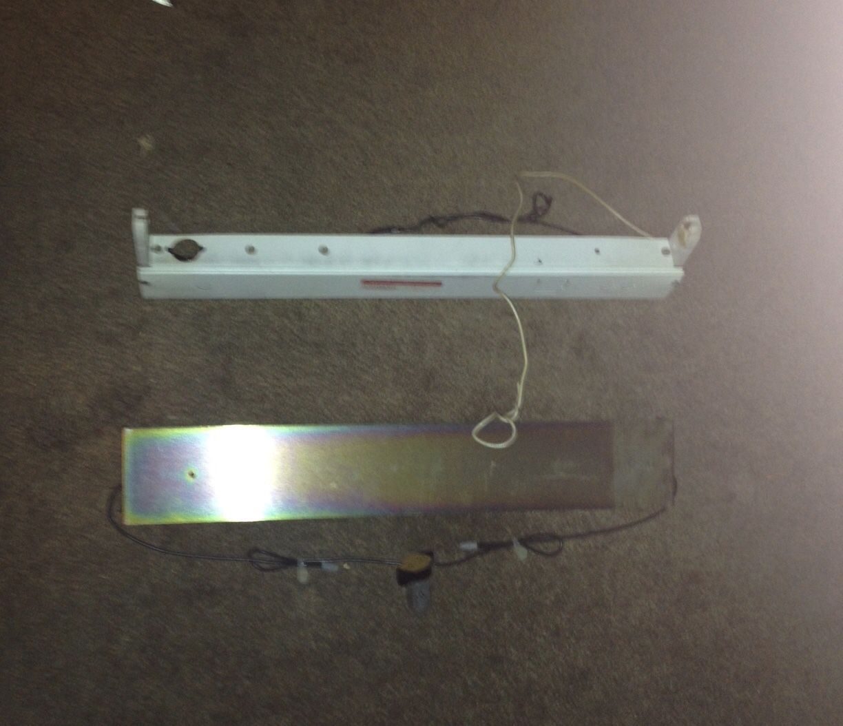 2 Arcade Marquee light fixture for parts not working