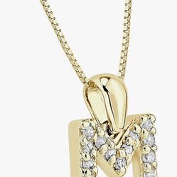 Gold Chain , Diamond Pendant 