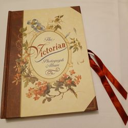 VICTORIAN PHOTOGRAPH ALBUM,  HARD COVER,  BRAND NEW 
