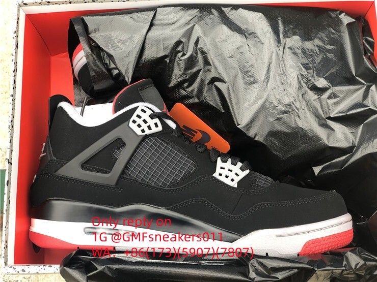 Air Jordan 4 Retro OG 'Bred' 2019