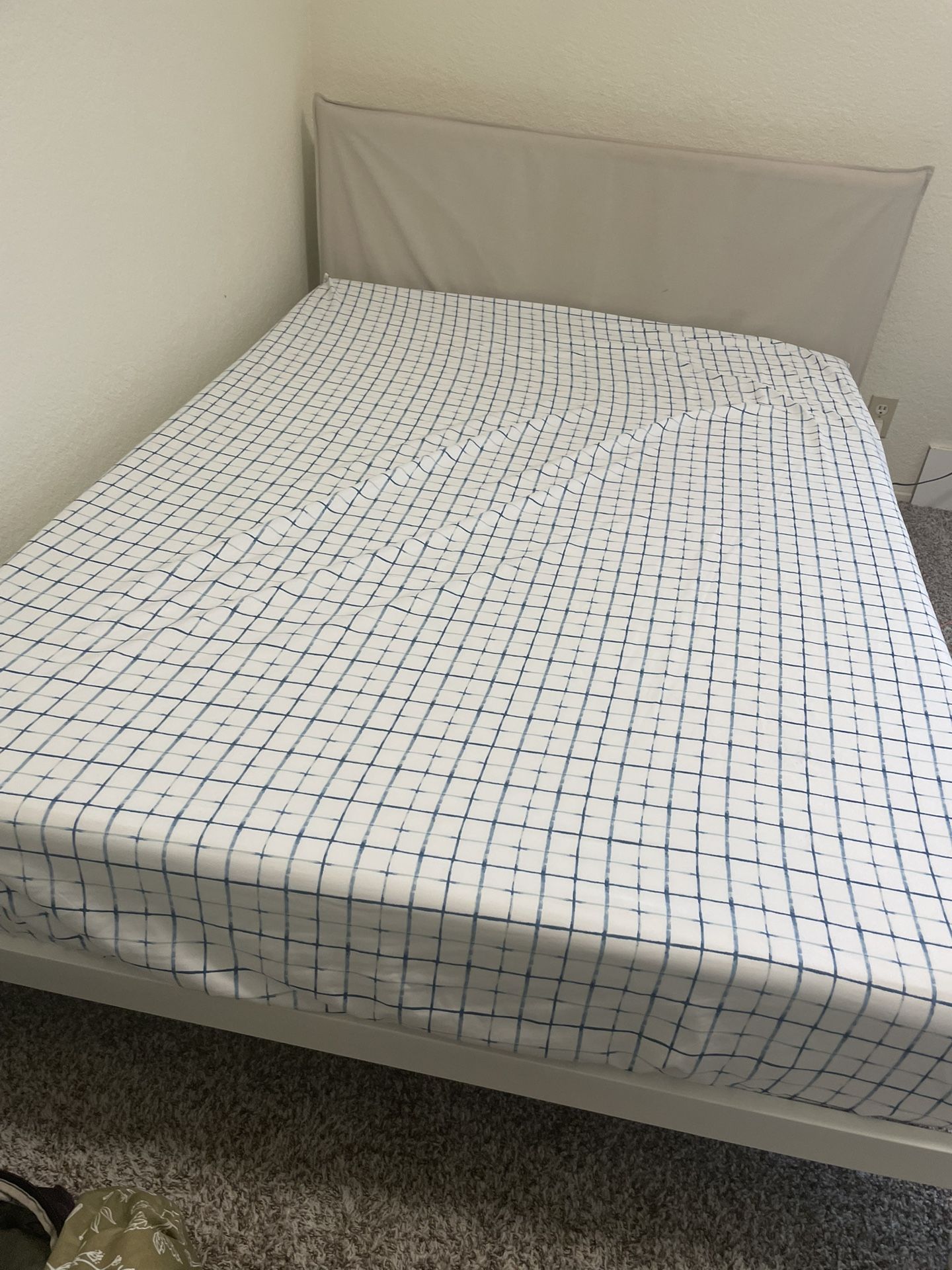 Full Size IKEA Bed Frame With Mattress Very Good Condition