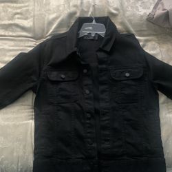 Black Jean Jacket