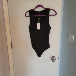 Express body contour Bodysuit (Black)