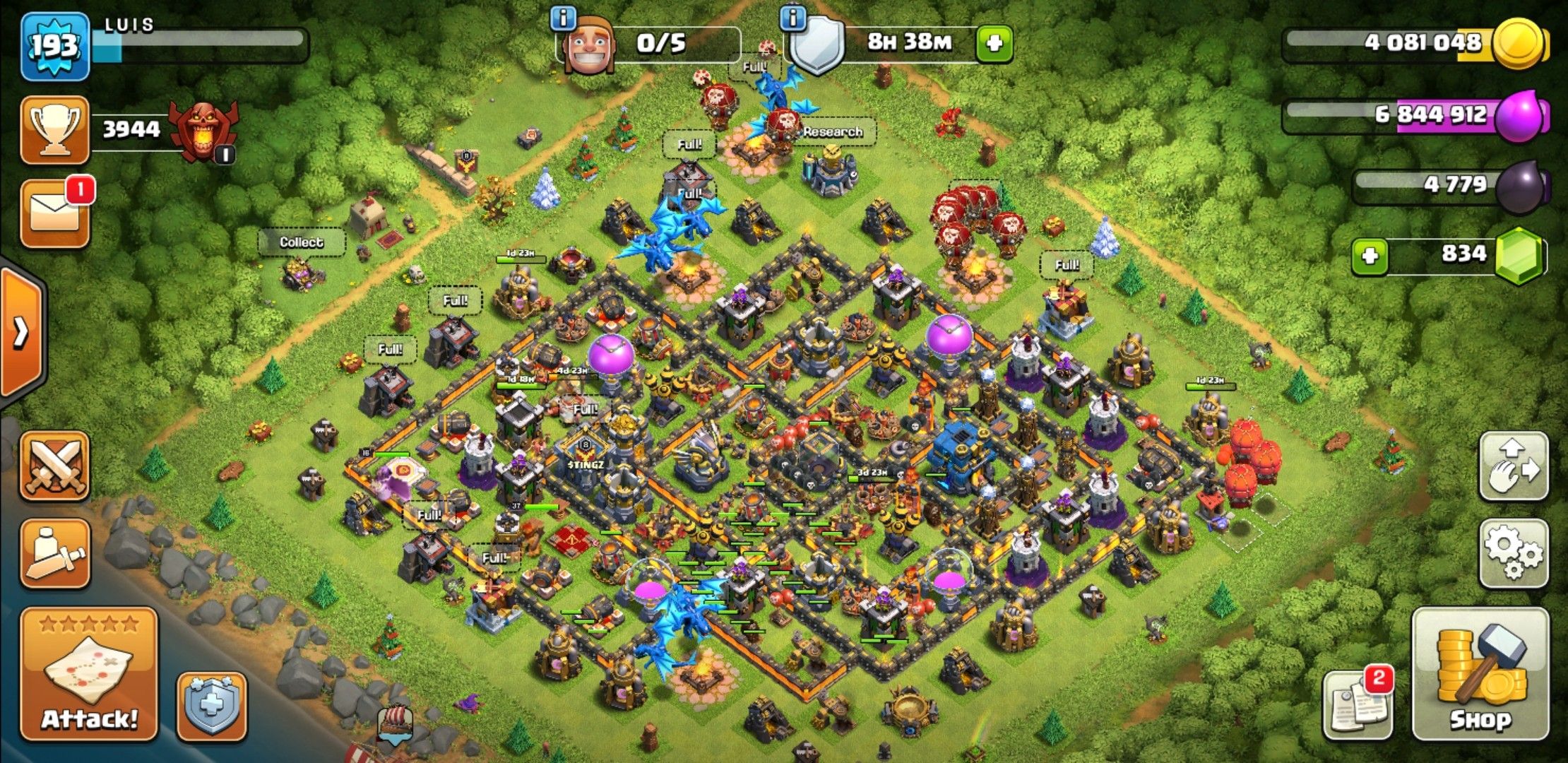 Th12 clash of clans